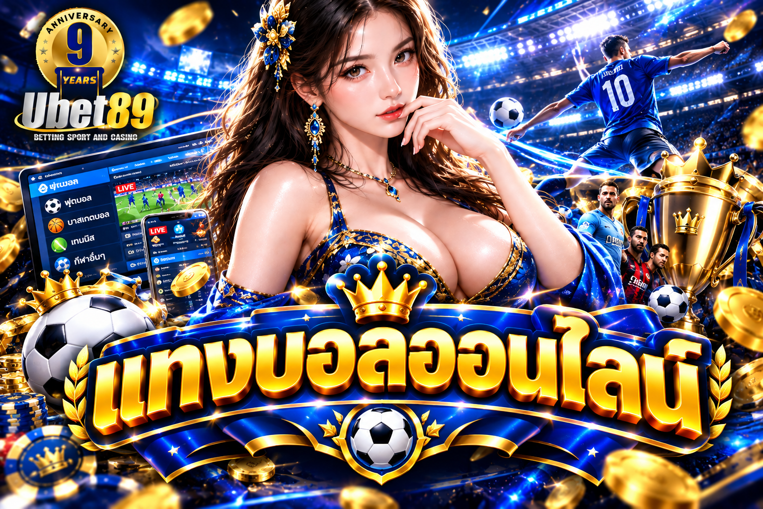แทงบอลออนไลน์ UBET89: เล่นคุ้ม สนุกสุดมันส์ 2026